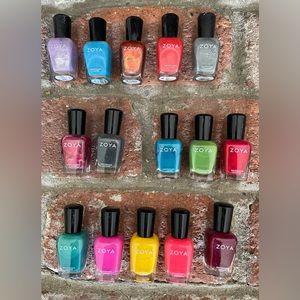 15 Shades of Zoya Nail Polish